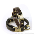 9.5-13inch*1.5cm real Leather Soft dog pet collar